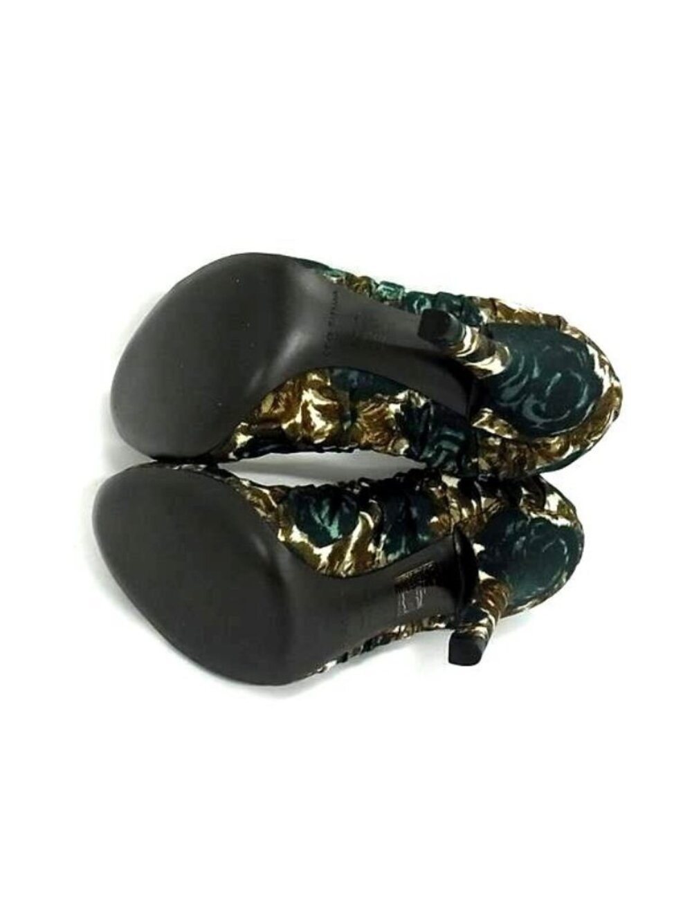 Dolce & Gabbana Canvas Pumps Shoes Green - Picture 4 of 6